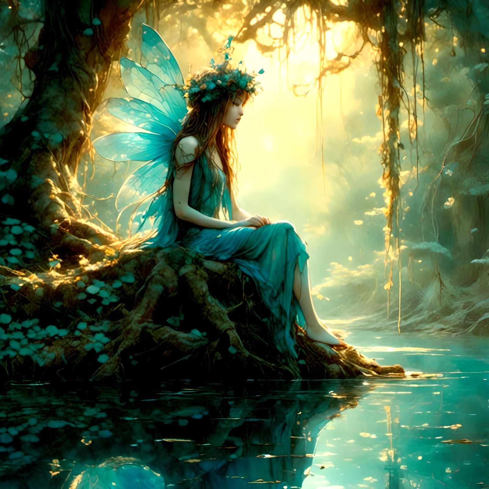 <lora:Fae Space:1.0> <lora:Goblin Gloss:1.0> fantasy fairy s...