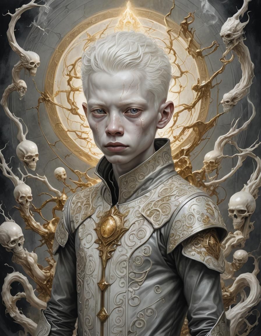 Young albino Prince