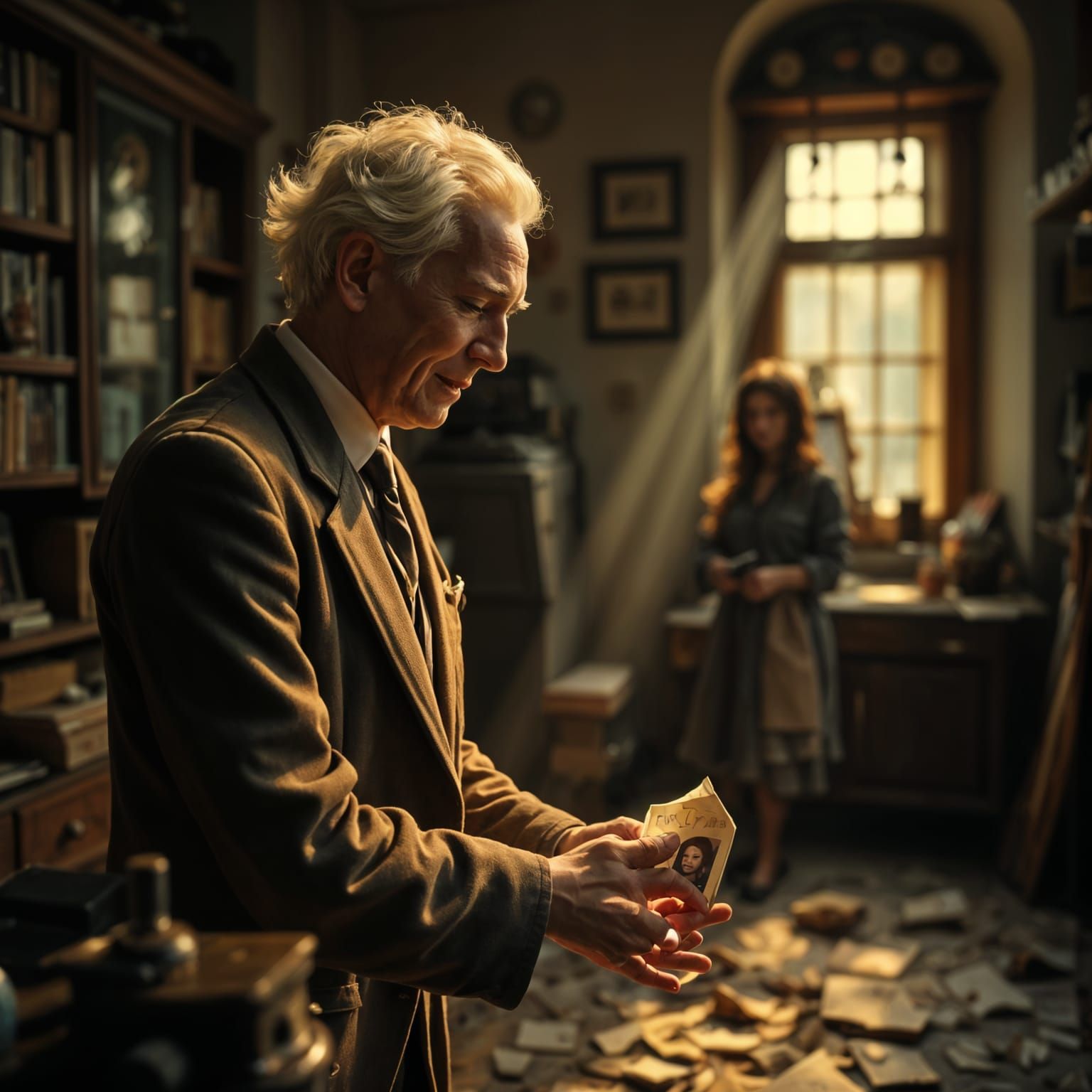 Soulful Country Ballad in Photorealistic Watercolor Style