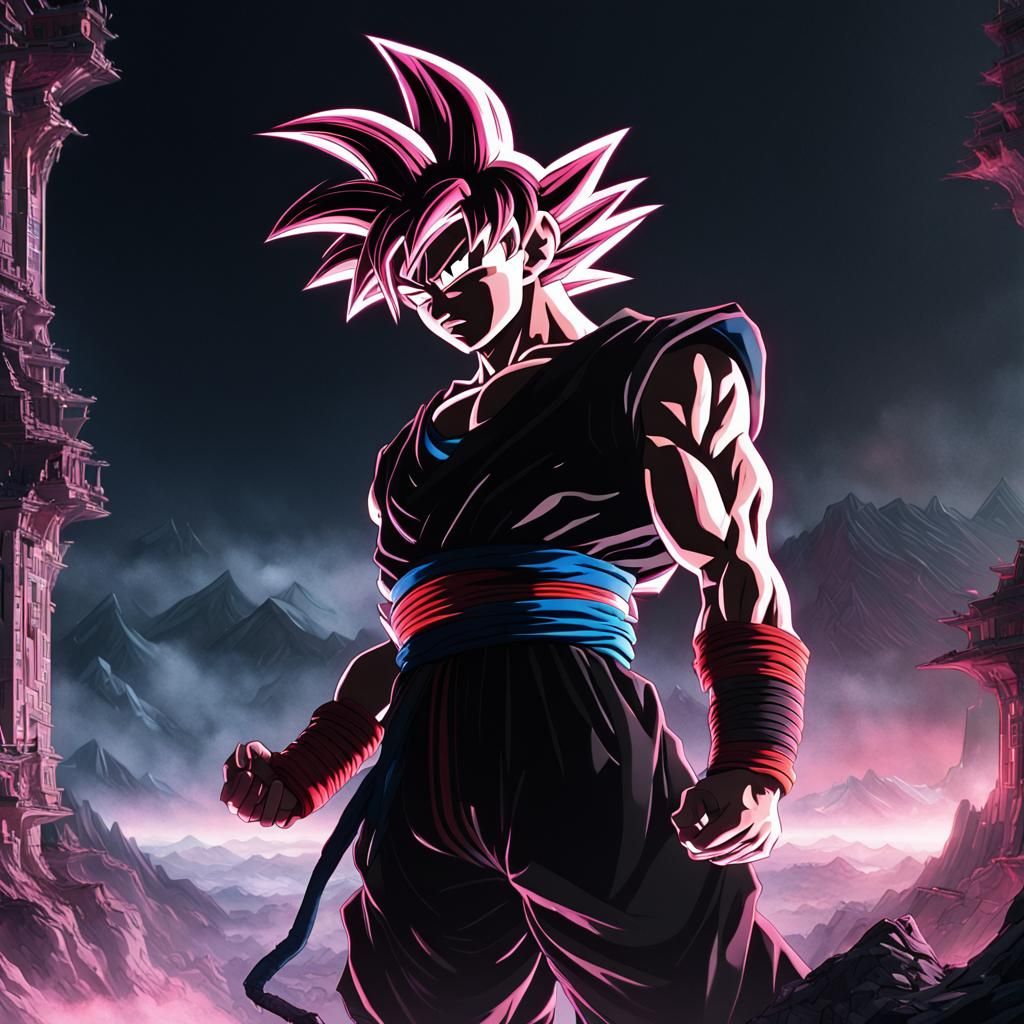 Goku Black: Epic Cinematic Digital Matte Painting