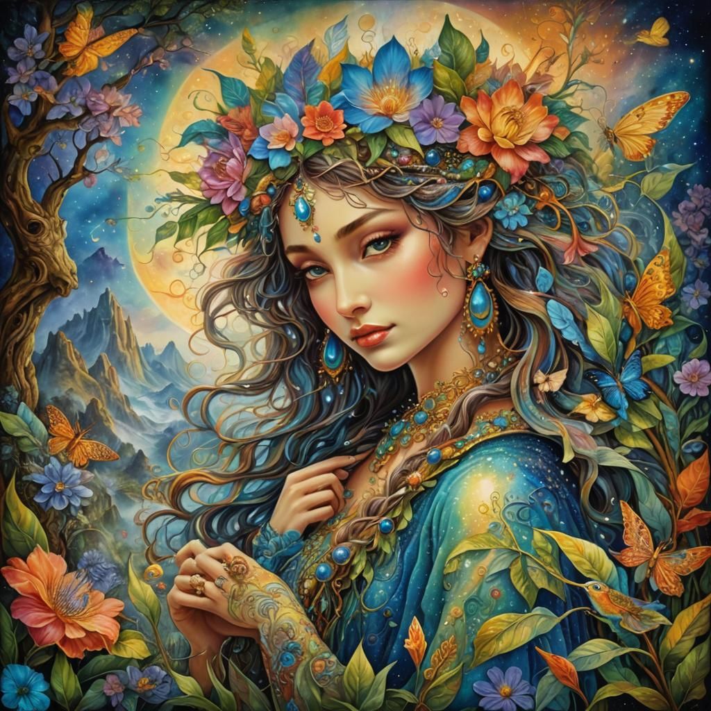 Ethereal Fantasy Art in a Visionary Surrealist Style