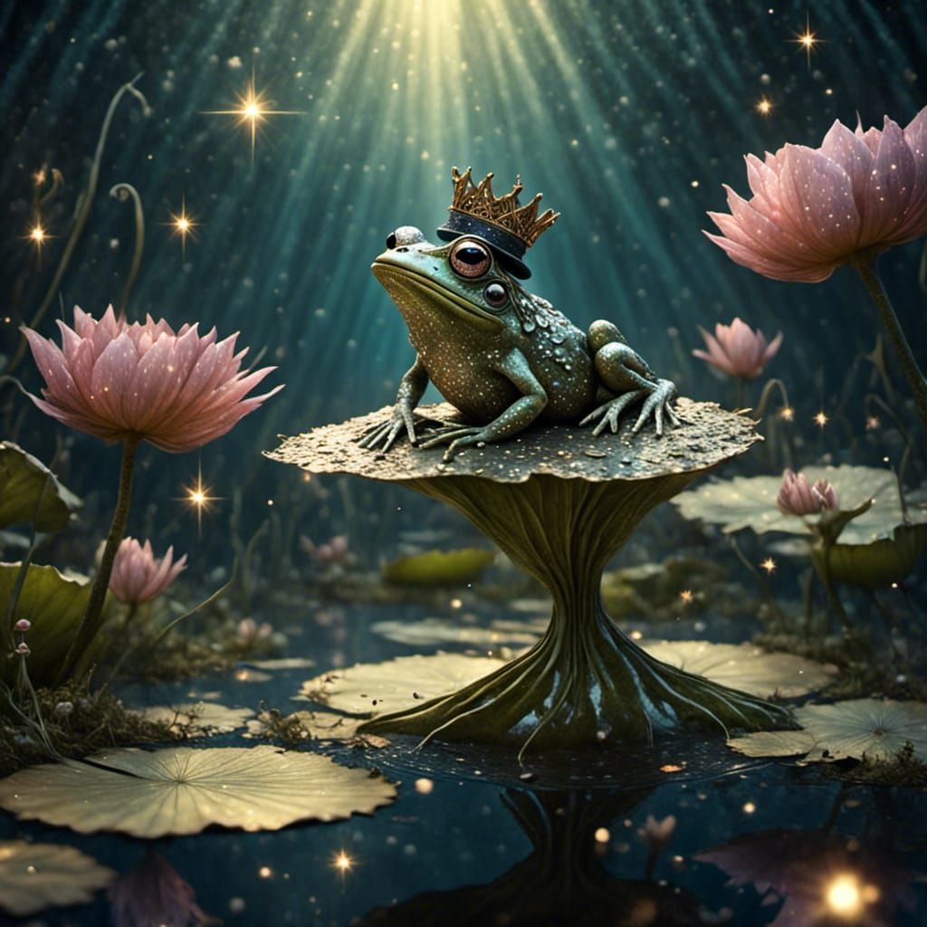 fictional frog king