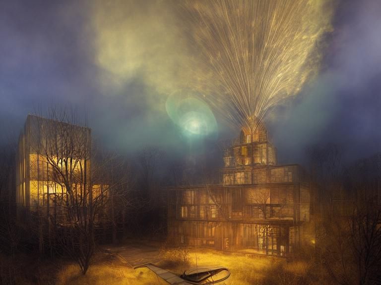 Magical Biological Forms in Dreamy Surreal Style