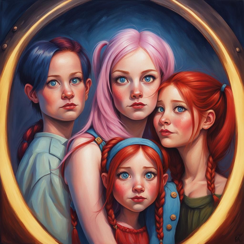 5 pictures (4): Is that Pippi Longstocking?