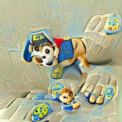AI Generated Image of Paw Patrol
