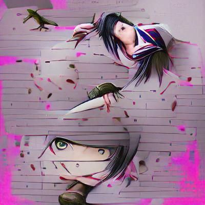 Mukuro Ikusaba Digital Portrait