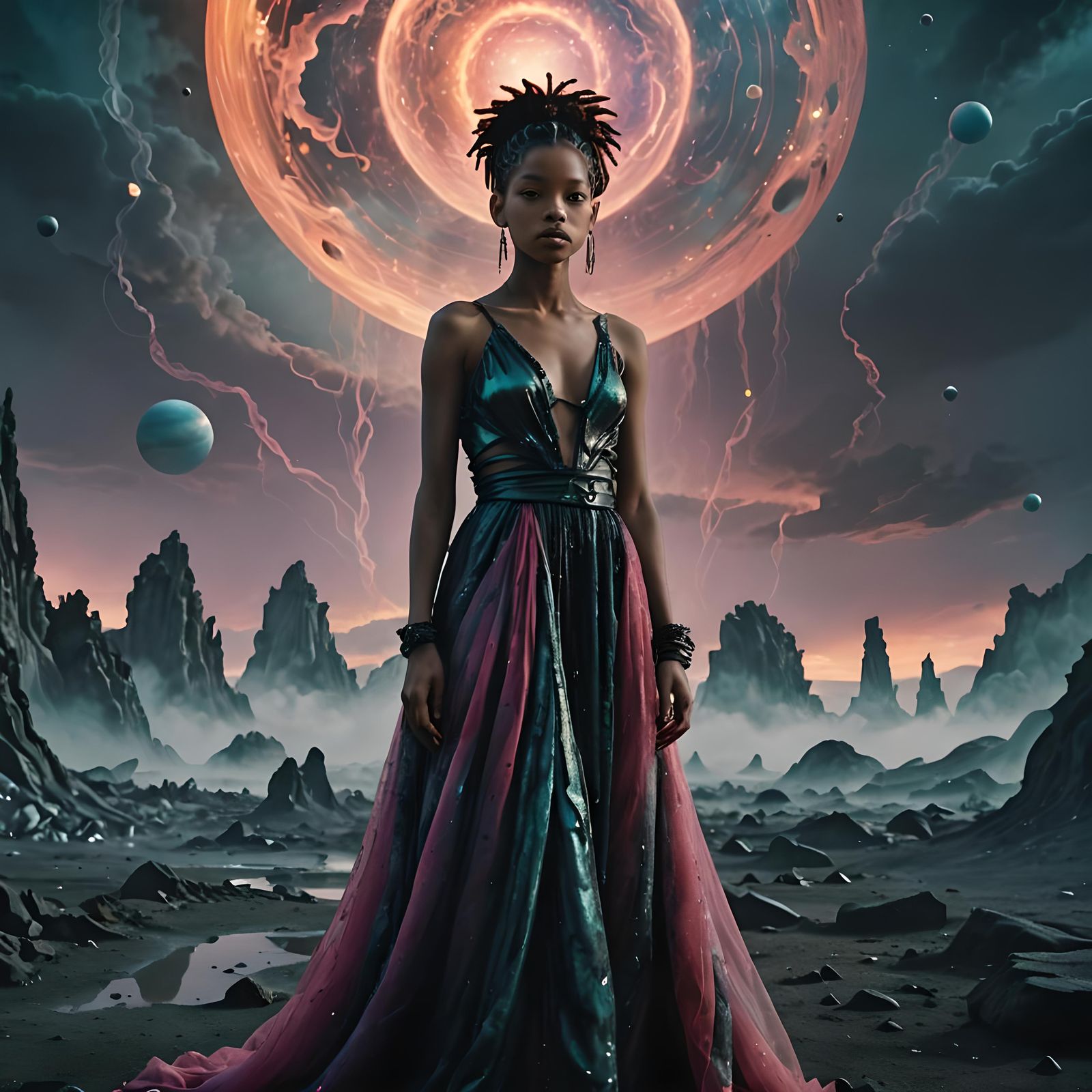 Willow Smith on Uranus: A Space Portrait