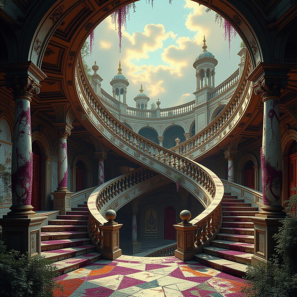 Emotional Surrealism: Mirrored Memories in Dreamlike Archite...