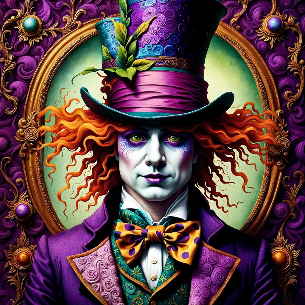 Mad Hatter's Party in an Insane English Garden