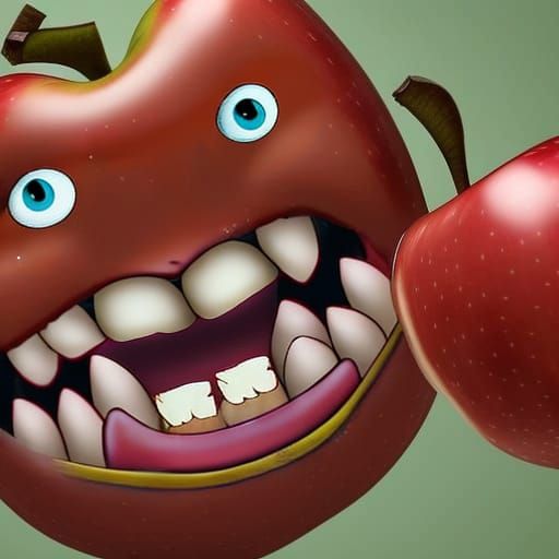 Abomination Apple Eats Banana