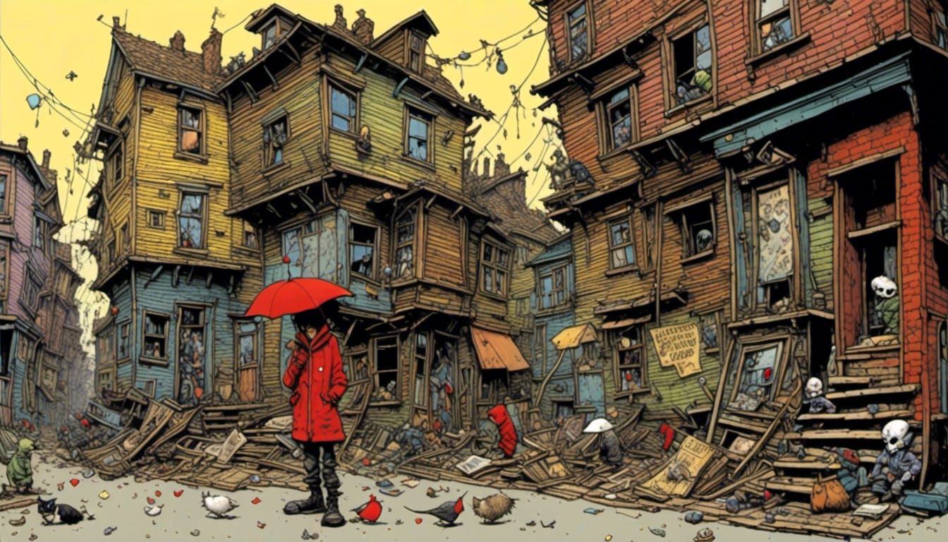 Epic Slum Masterpiece from the 2000s Era