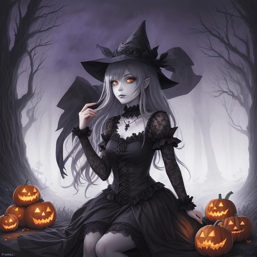 dark elf witch
