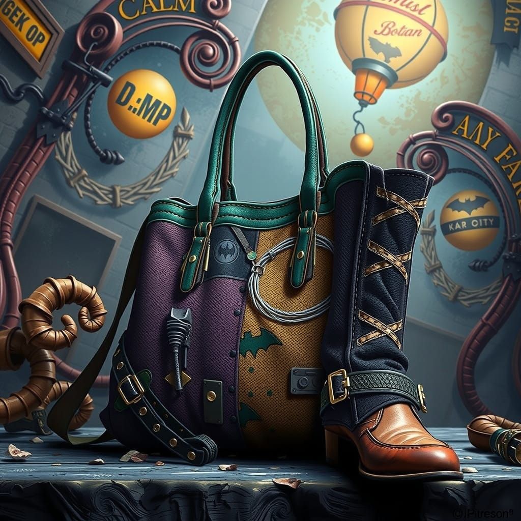 Gritty Gotham's Young Hero in Modern Comic Book Art