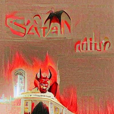 Stylized Depiction of Satan