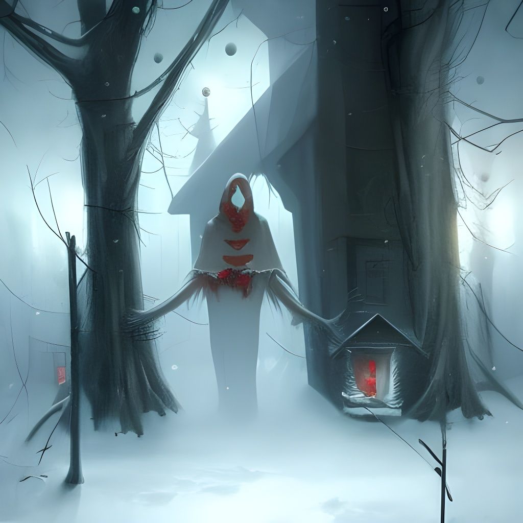 Sinister Creepy Christmas Artwork