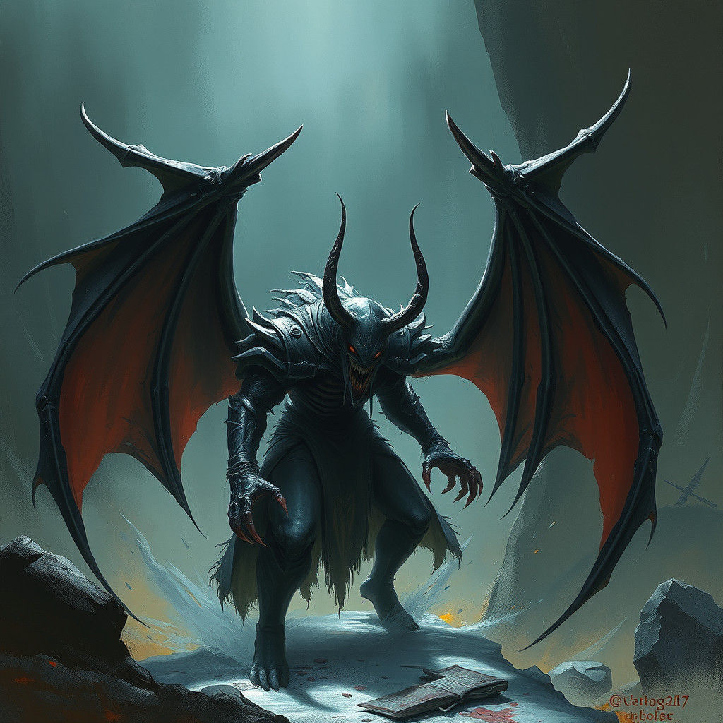 Sinister Medieval Scene in Greg Rutkowski Style