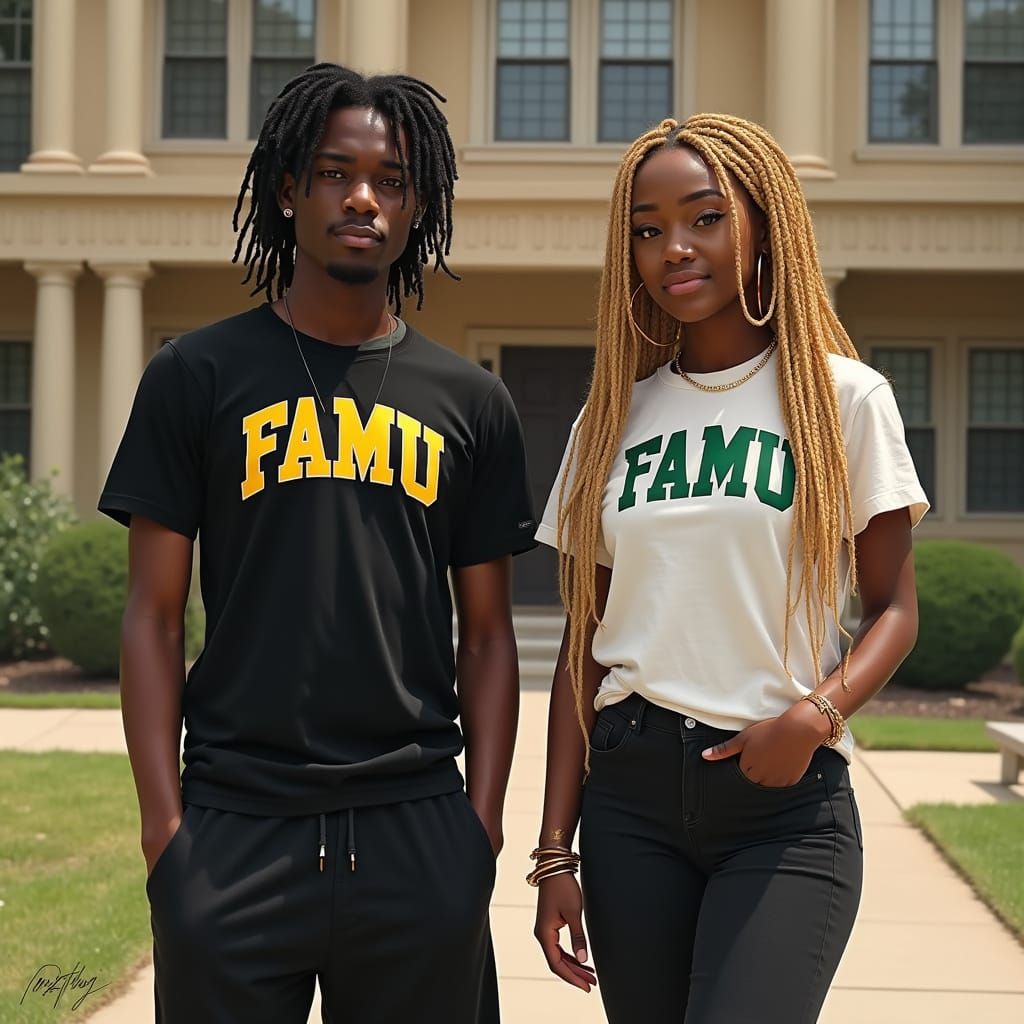 Young African American Male in Ultra HD Portrait