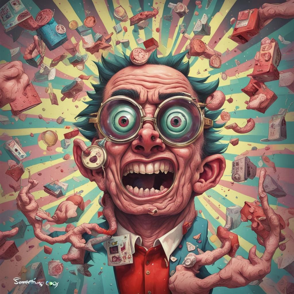 AI Interpretation of Something Crazy