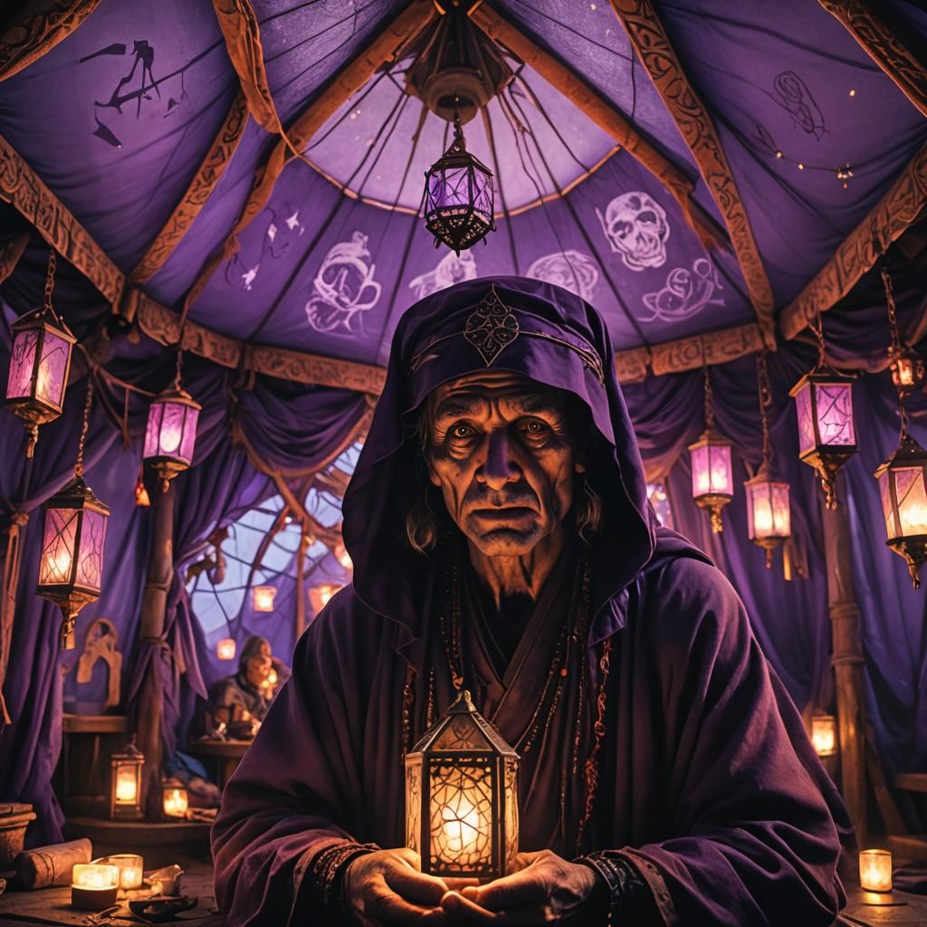 Mystical Fortune Teller on Santa Monica Pier