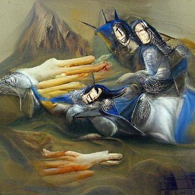 Fingolfin Portrait in Renaissance Style