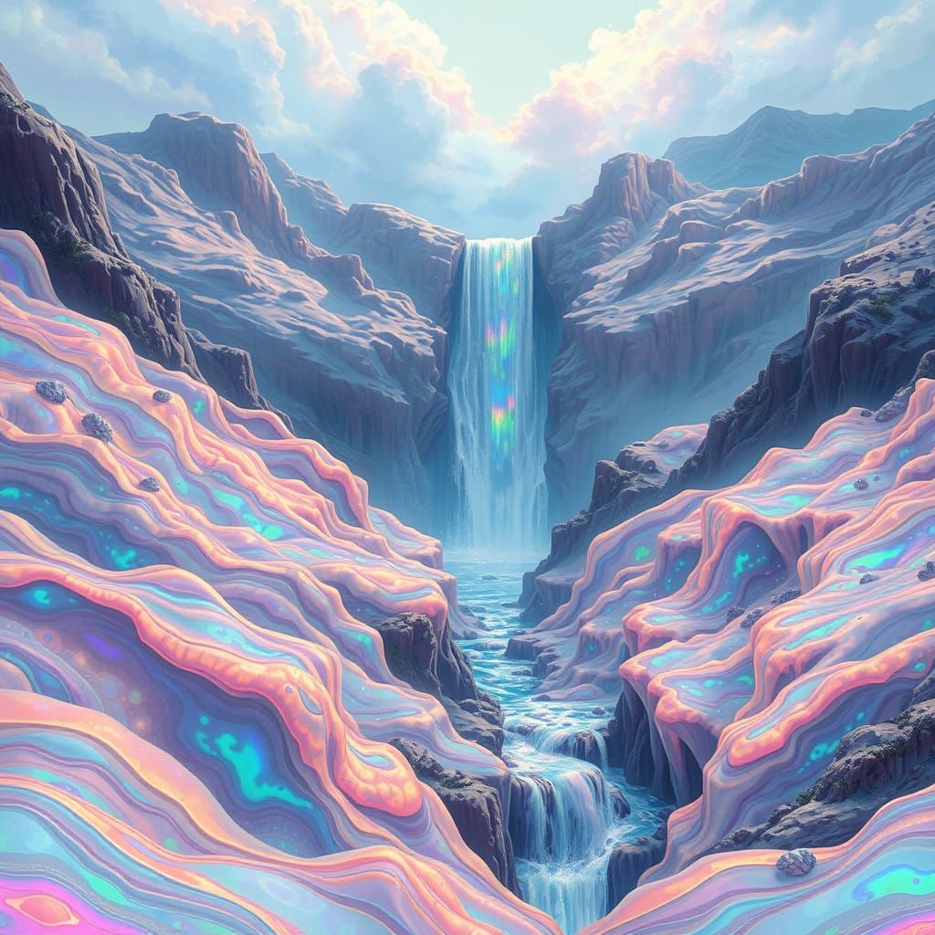 Opal landscape
