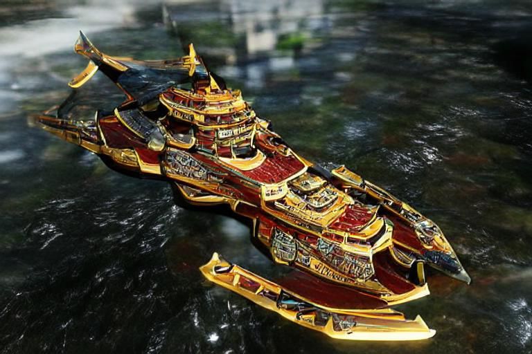 Qinglong MCV Ship in Photorealistic Hyperrealism