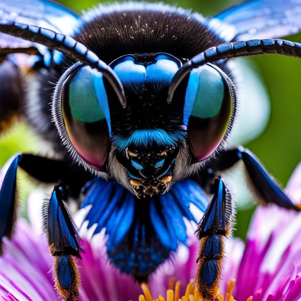 Carpenter bee, Xylocopa violacea
