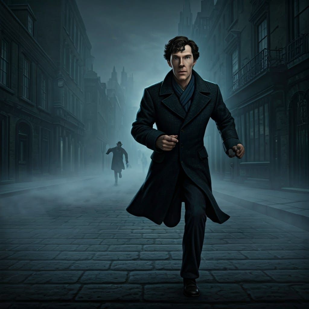 Sherlock Holmes Pursues Murderer in Victorian London