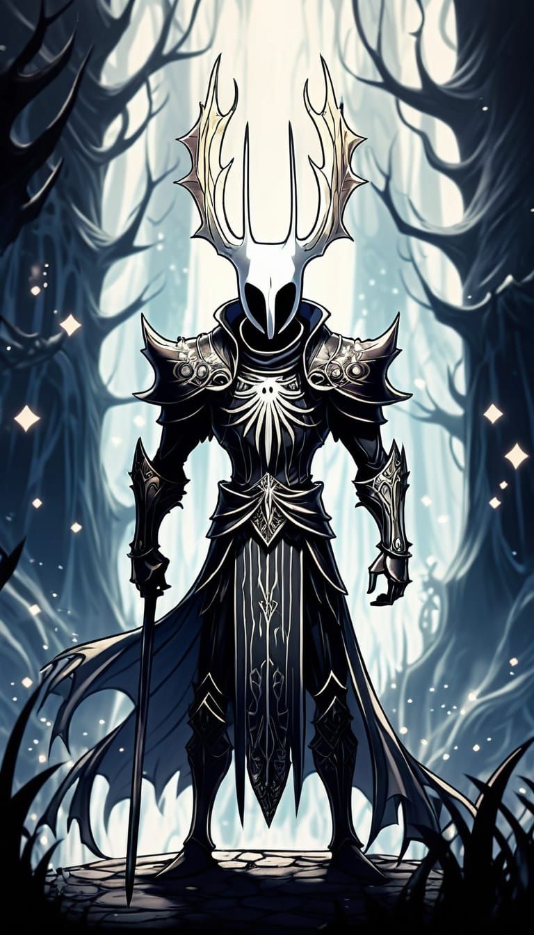 Hollow Knight's Pale King in Glory