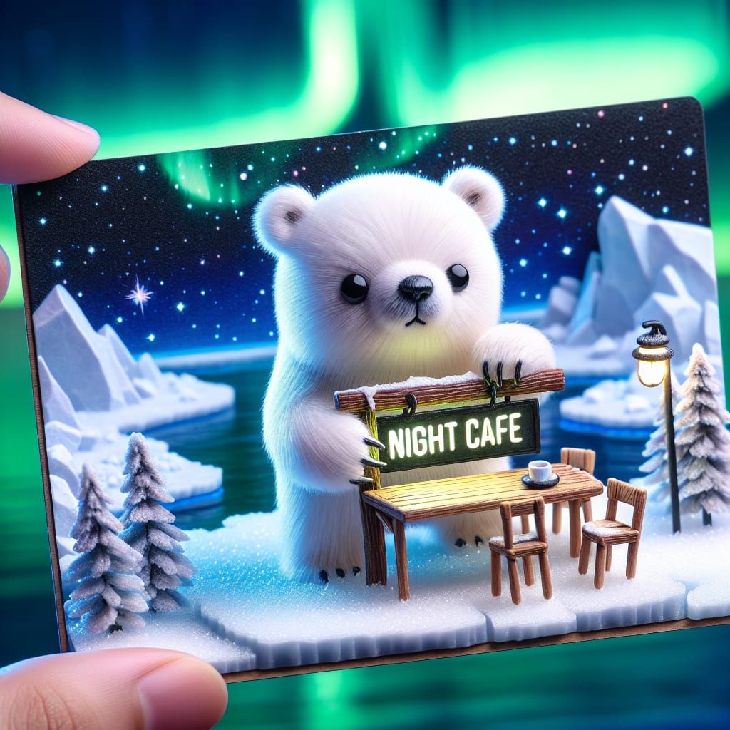 Welcome To Night Cafe'!