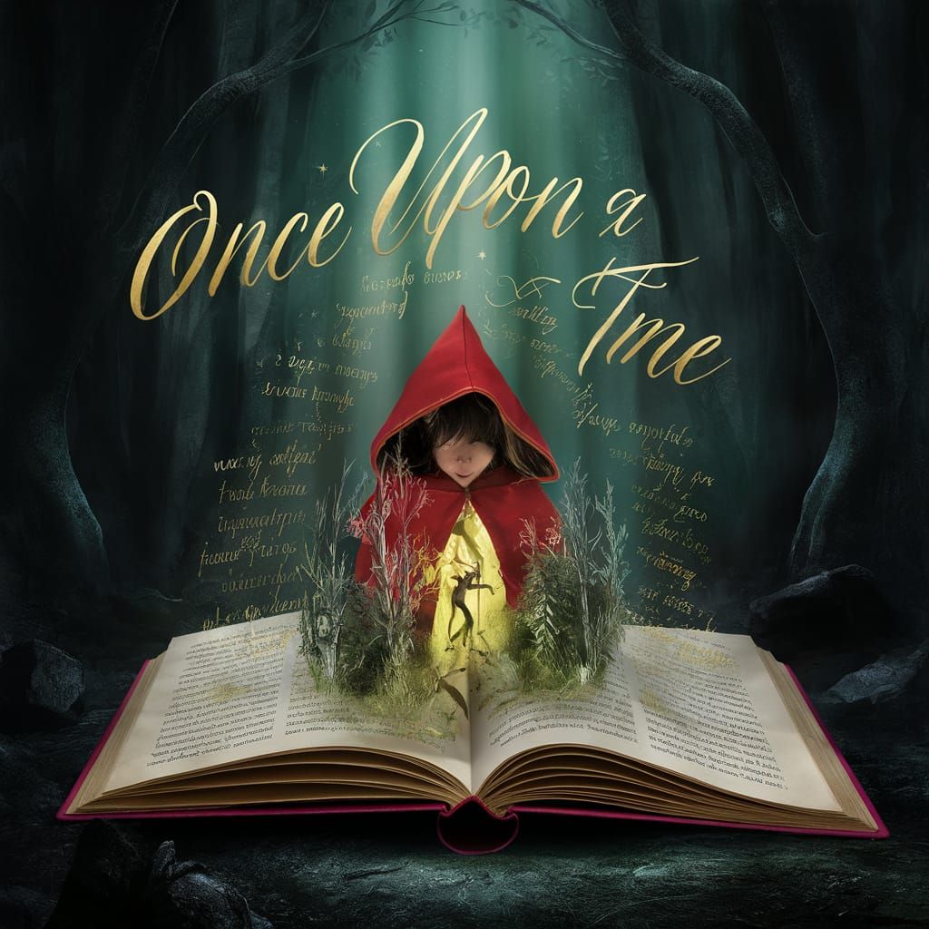 Little Red Riding Hood Holographic Pop-Up Book