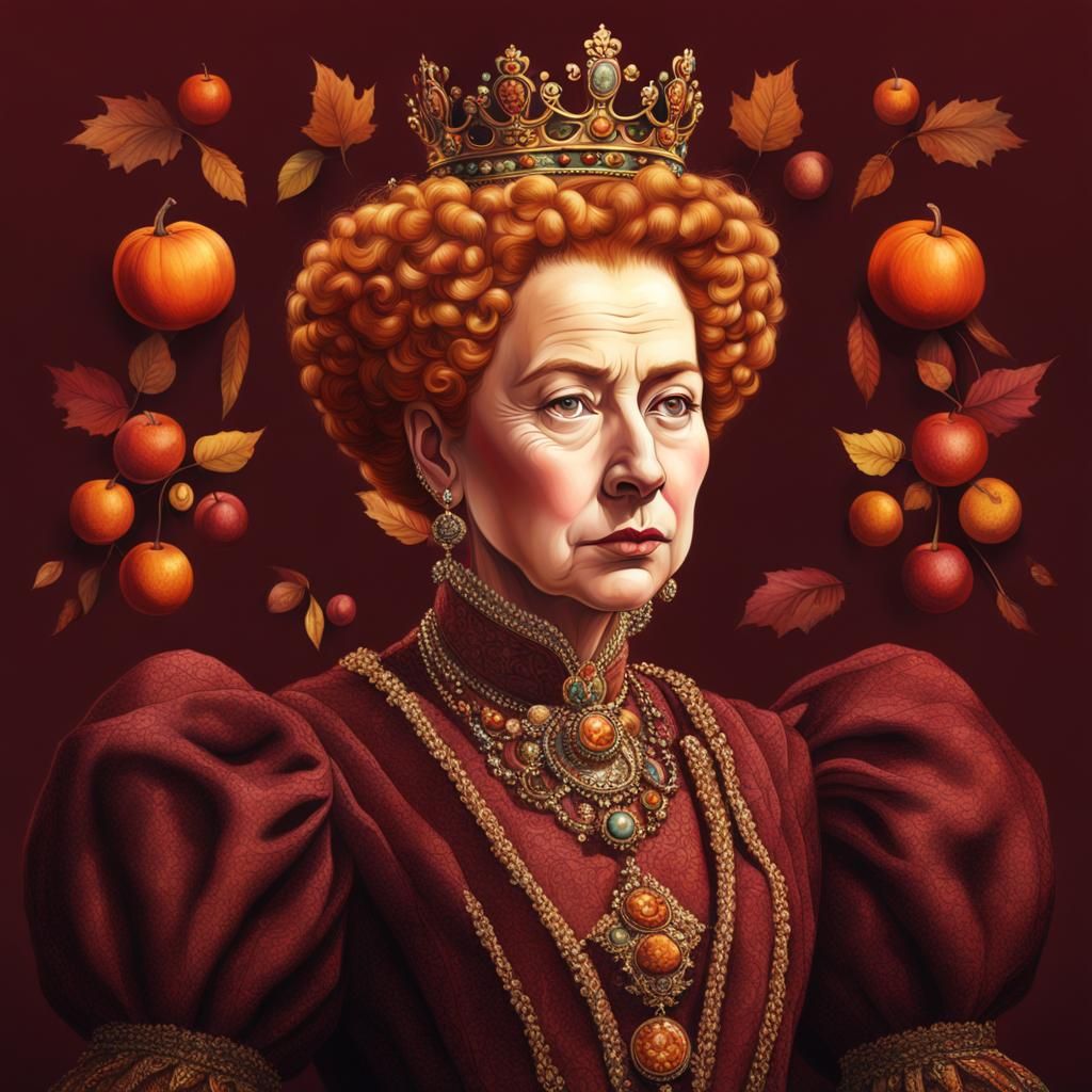 Queen Elizabeth I in Autumnal Splendor