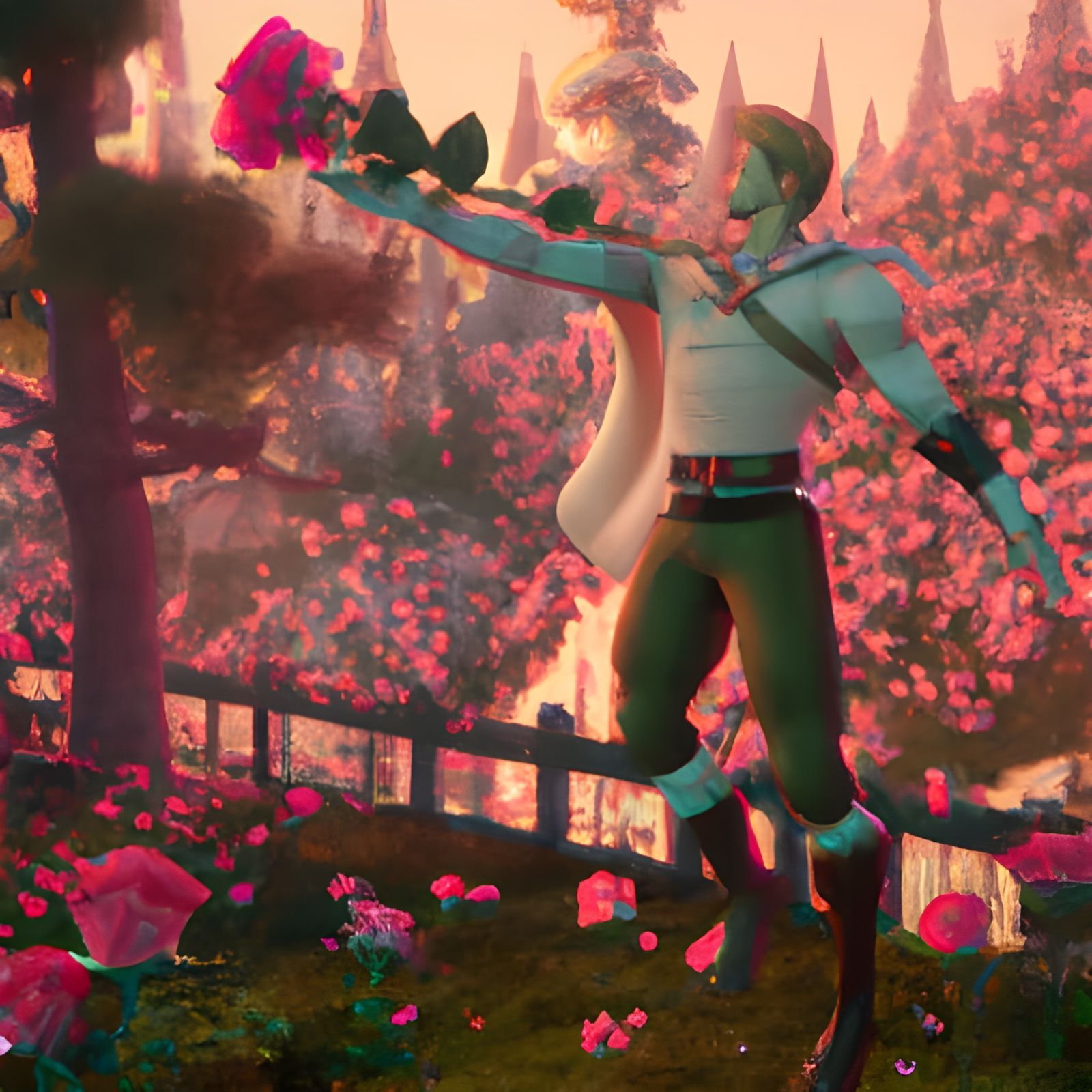 Prince Charming's Rose Garden Rescue