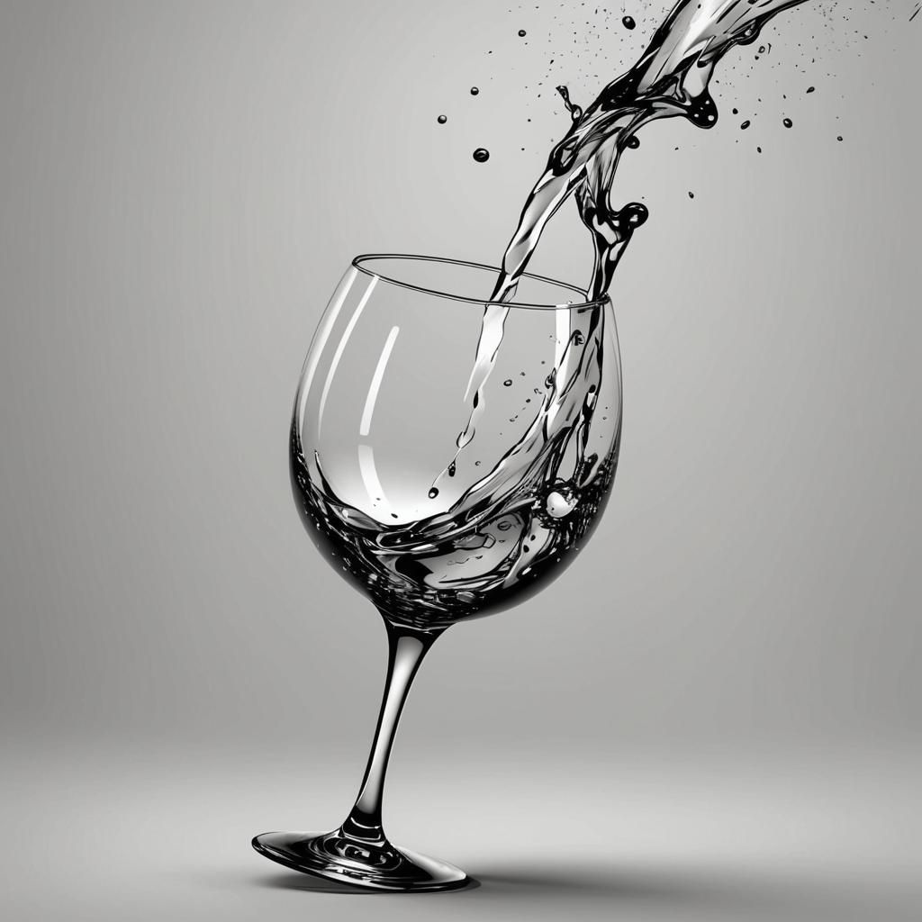 Abstract Vector Lines in Bold Style