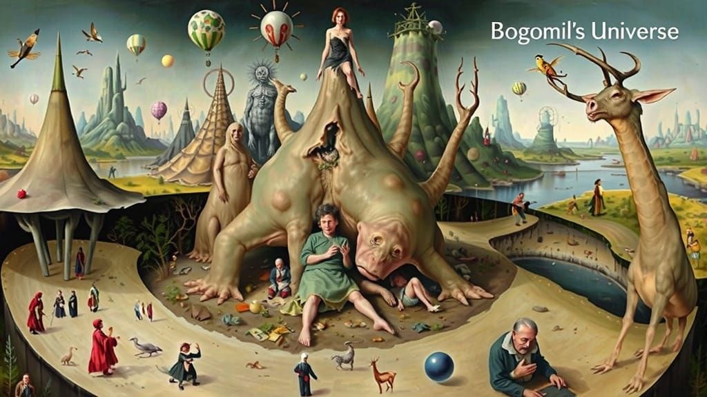 Fantastic People in Bizarre Post-Apocalyptic Wonderland