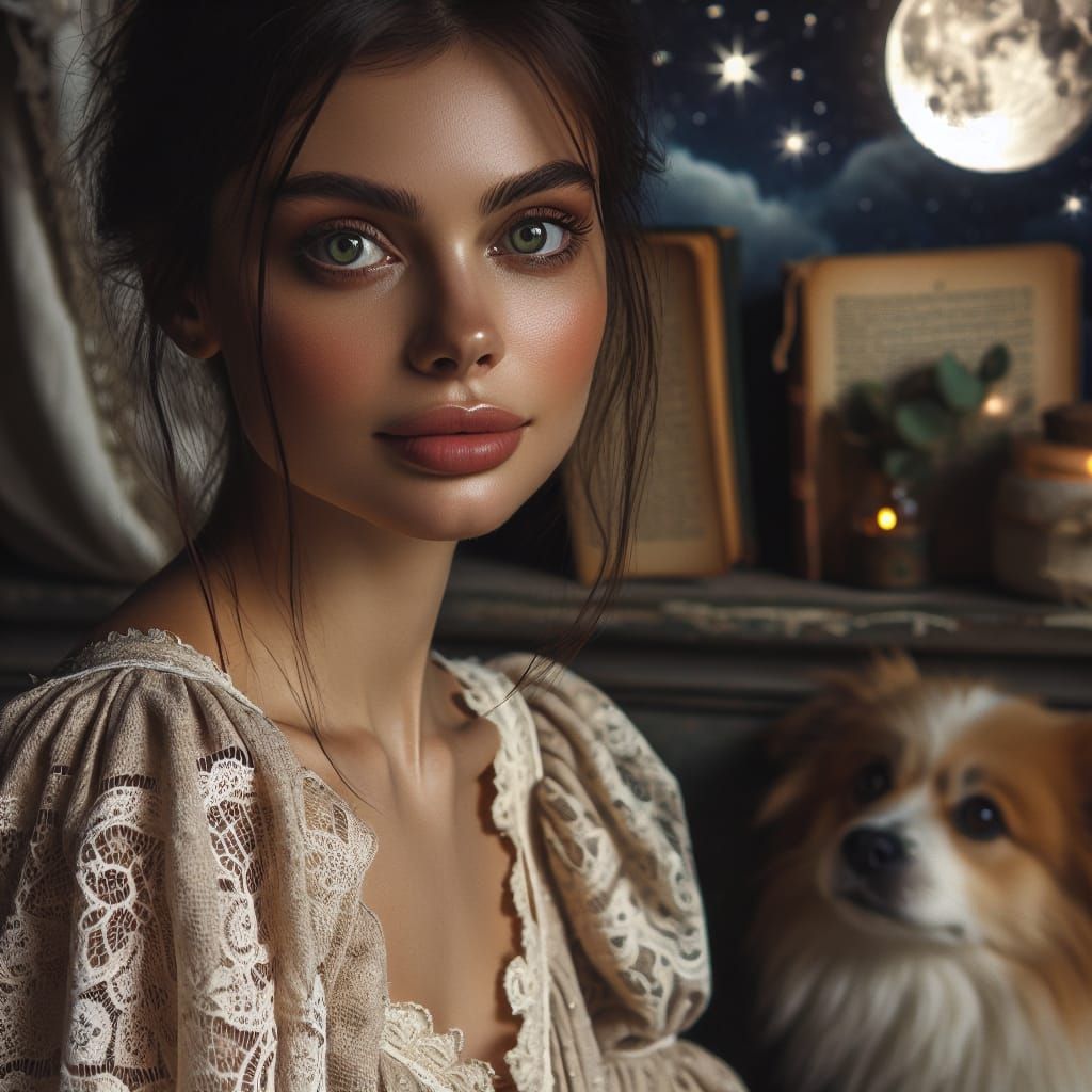 "Moonlight Inspiration"