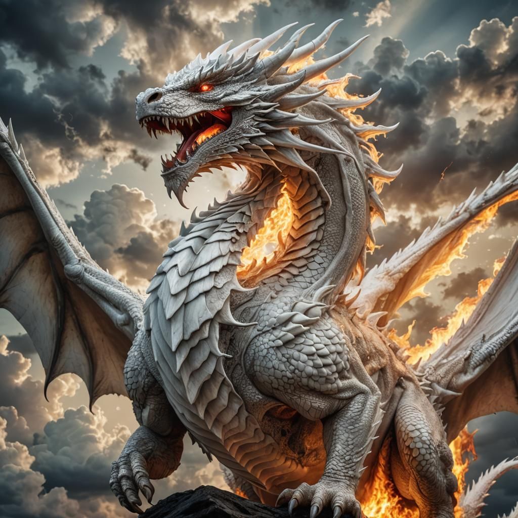 White dragon: The Fire within