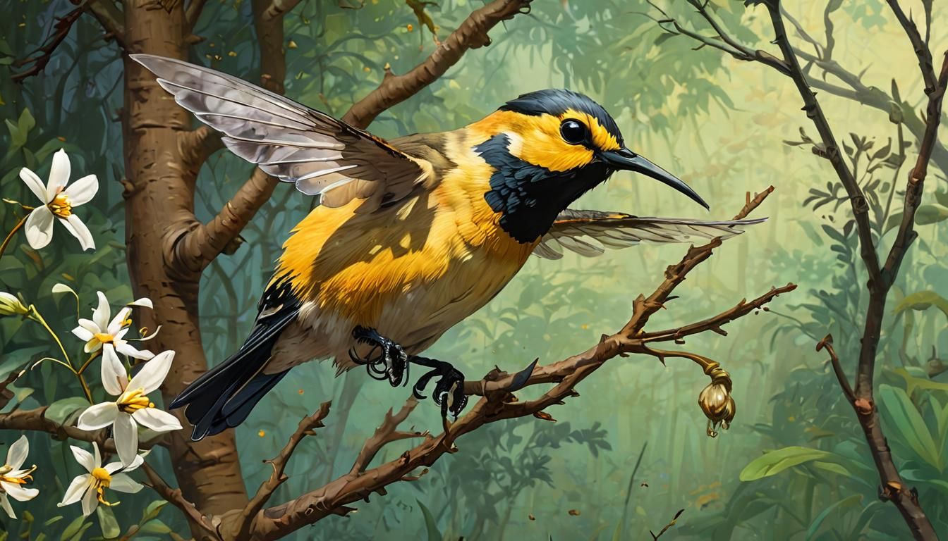 Birds and Bees: Innocent Reproduction, Studio Ghibli Art