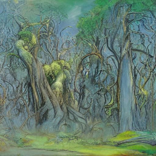 Vampire Theme Park in Mystical Forest