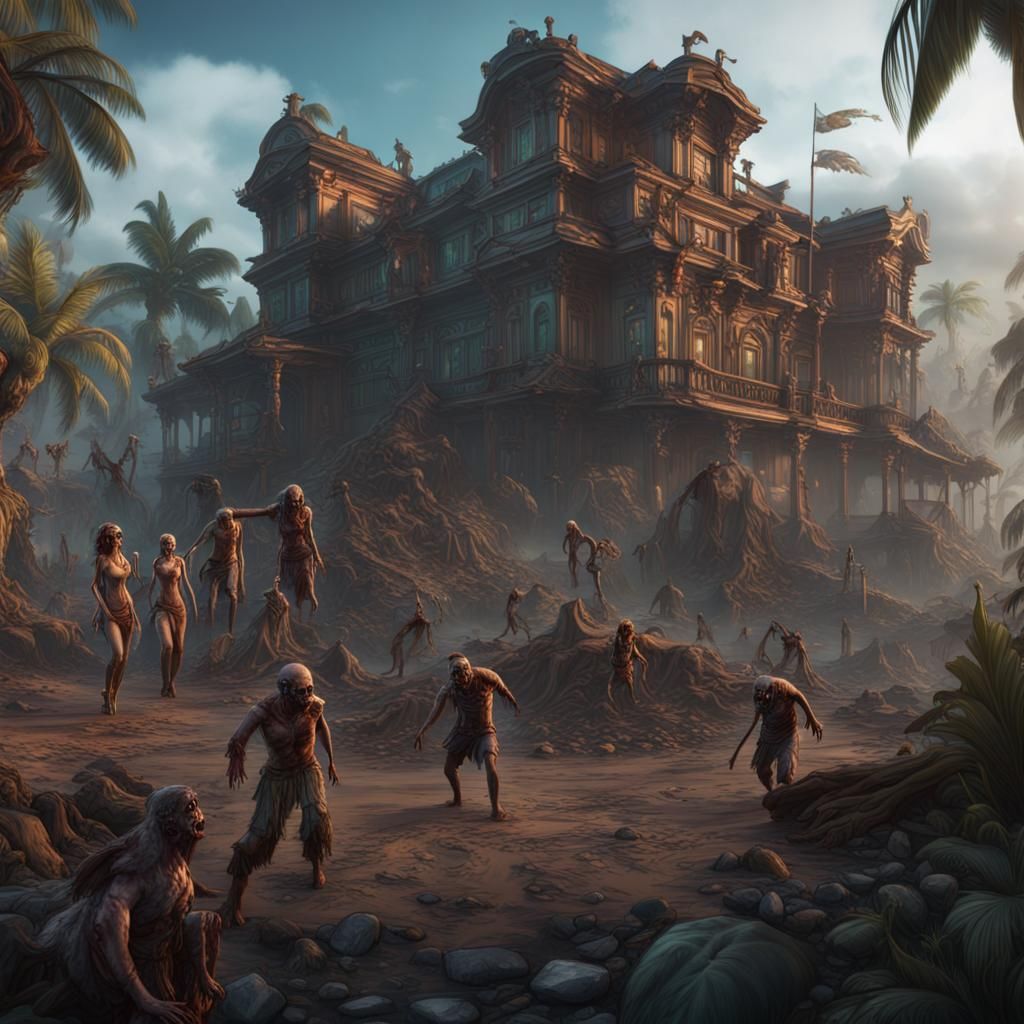 Zombies In Paradise