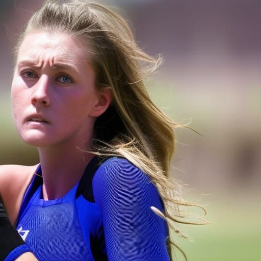 Caitlyn Kirrammans Depicted with Arm Injury