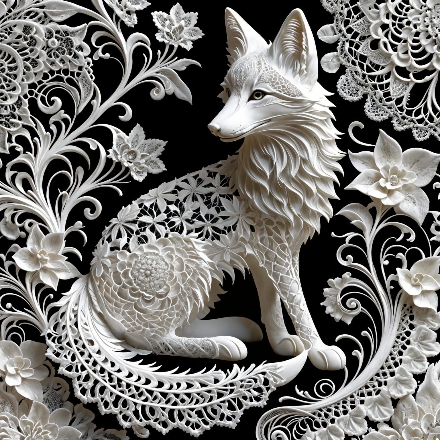 Lace Fox
