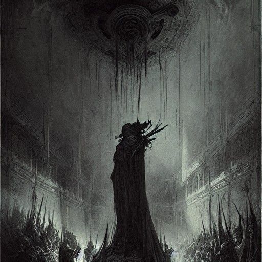 Madness and Degeneration in Dark Horror Style