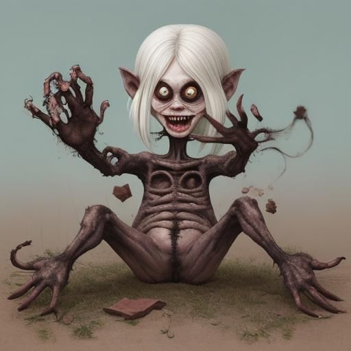 Bizarre Cursed Image Generated by AI