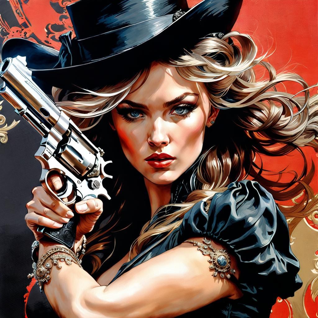 Revolver lady