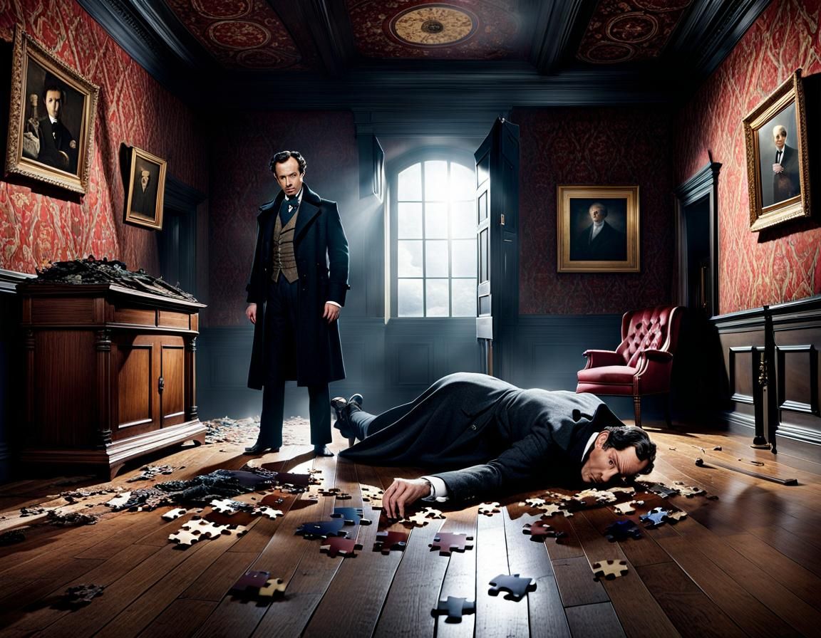 Sherlock Holmes Investigates Puzzle Room Murder