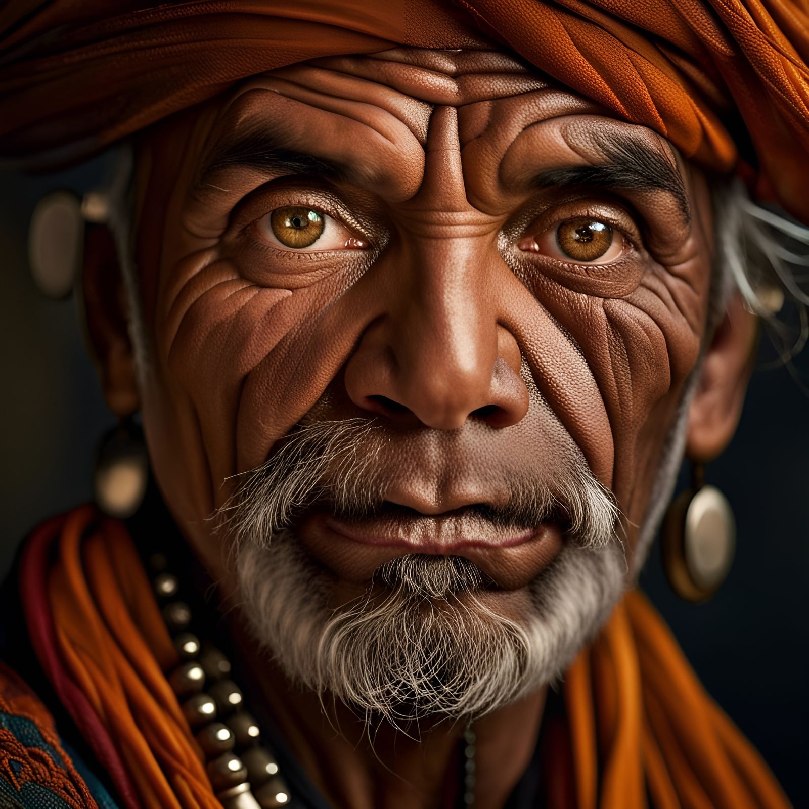 Man in Indian Dress: Professional Portrait Photography