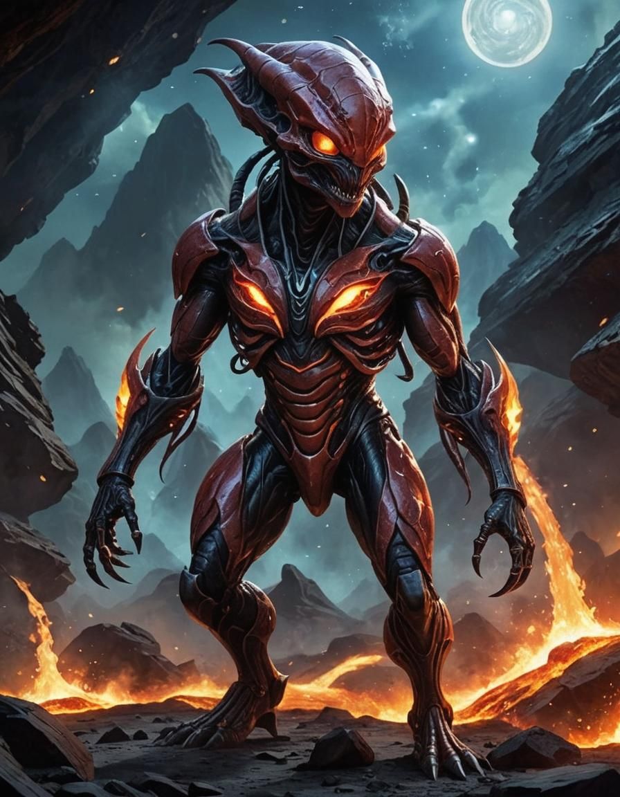 Fiery Magma Mephits Cause Chaos