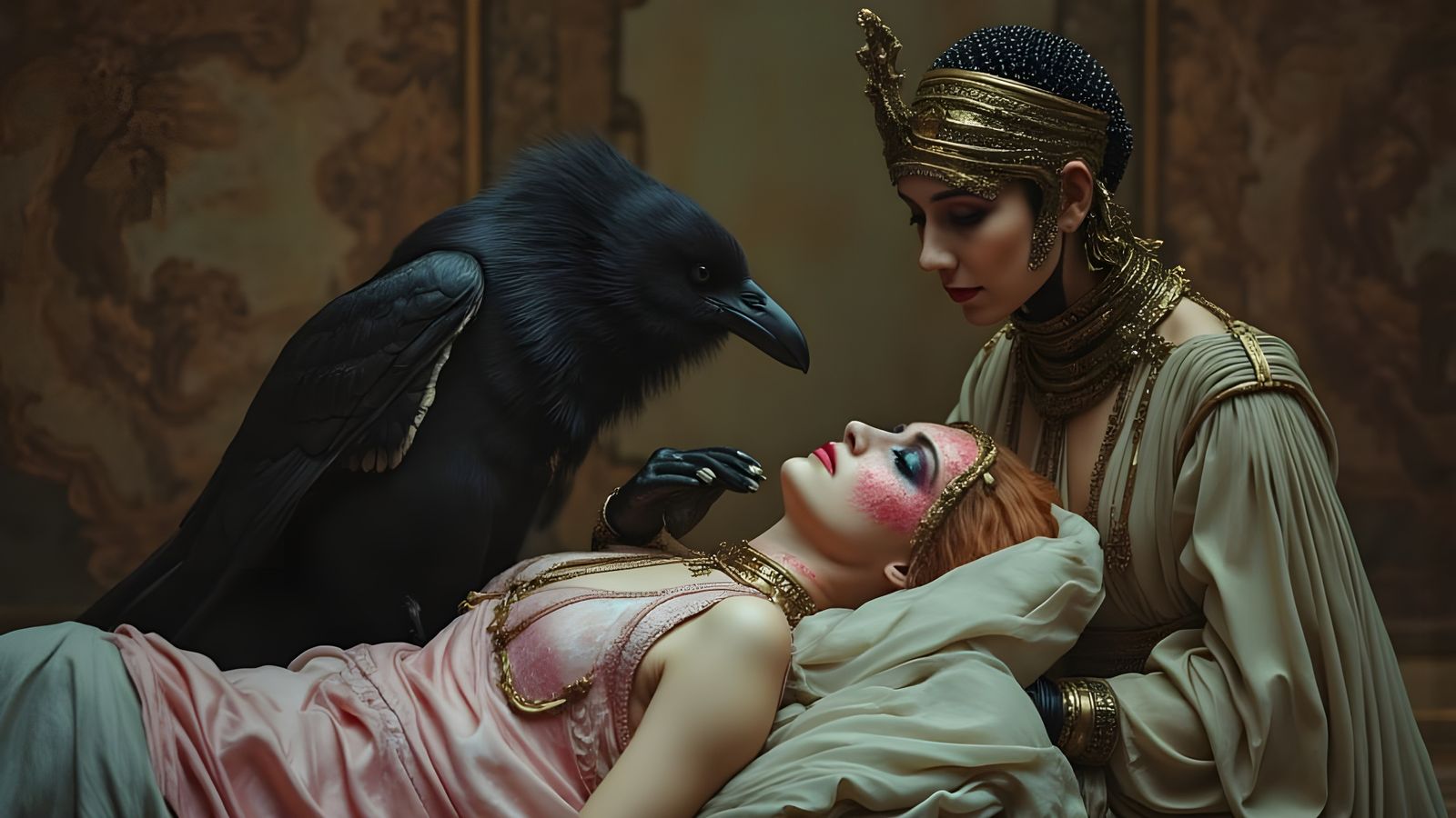 Cyborg Raven Performs Ritual Surgery on Ancient Greek Priest...