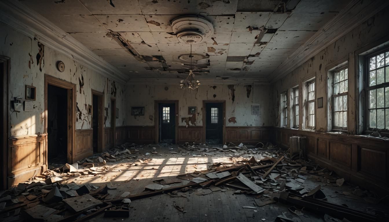 spine-chilling abandoned asylum